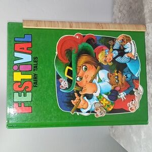 Festival Fairy Tales Book Vintage Childrens Storytime Printed In Hungary Wicked